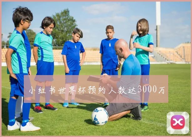 小红书世界杯预约人数达3000万